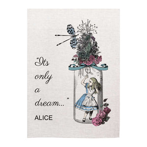 Tea Towel - Alice in Wonderland - Its Only A Dream Alice