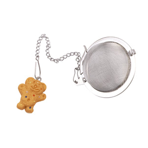 Tea Ball Infuser - Tiny Teddy Biscuit