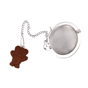 Tea Ball Infuser - Tiny Teddy Biscuit