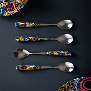 Indigenous Australian Art -  Justin Butler Teaspoons