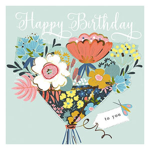 Birthday Card - Foil - Enjoy Your Day Birthday