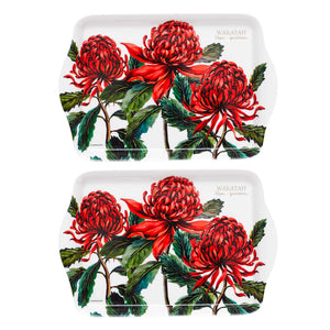 Ashdene - Australian Floral Emblems - Waratah Scatter Tray 2pk