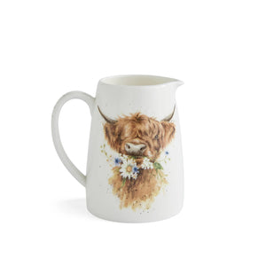 Wrendale Designs - Small Posy Jug Vase - Highland Cow