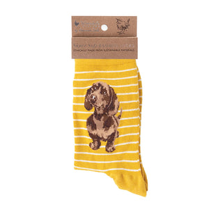 Wrendale Designs - Bamboo Socks - Little One Dachshund
