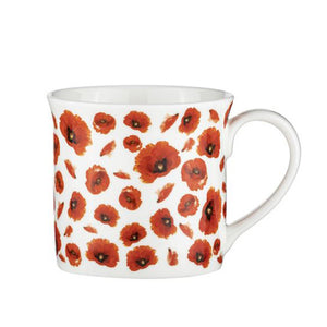Ashdene - Red Poppies AWM - Flare Mug