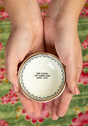 Natural Life - Trinket Dish - Friend, Change