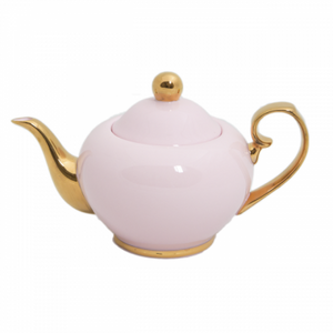 Cristina Re - Teapot Blush & Gold - 2 Cup - Red Sparrow Tea Company