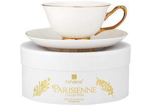 Parisienne - White Cup & Saucer