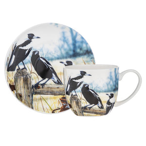 Ashdene - A Country Life - Country Lifestyle Magpie Cup & Saucer