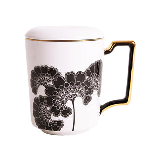 Ashdene - Florence Broadhurst White - Infuser Mug