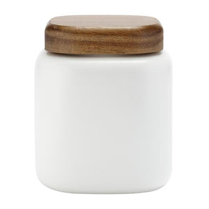 Essentials White Canister