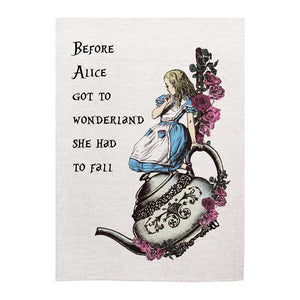 Tea towel - Alice in Wonderland - Fall