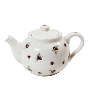 Ceramic Inspirations - Bee's & Ladybird Betty Medium Teapot - 4 Cup