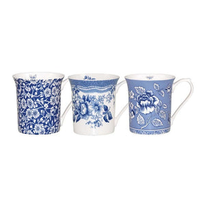 Queens - Blue Story 1 Royale Mugs - Set of 6