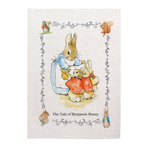 Tea towel - Beatrix Potter - The Tale of Benjamin Bunny