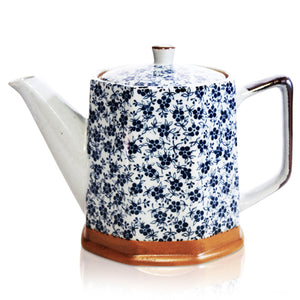 Japanese Teapot - Blue Blossoms 500ml