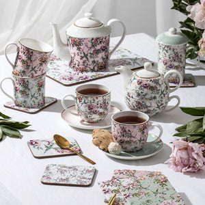 Ashdene - Chinoiserie Cup & Saucer - Pink