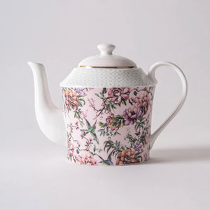 Ashdene - Chinoiserie Infuser Teapot Pink 600ml