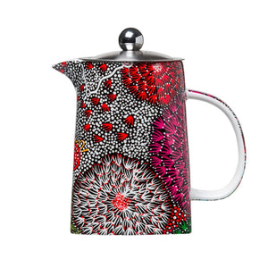 Indigenous Australian Art - Coral Hayes - Teapot 500ml