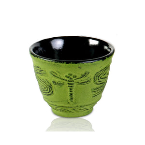 Cast Iron Cup - Dragonfly Green