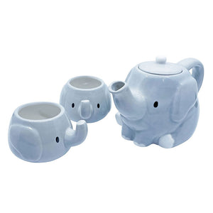 Elephant Family Tea Set - 600ml