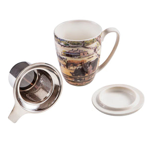 Ashdene - Grazing Paddocks 3 Piece Infuser Mug