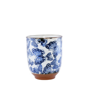 Japanese Cup - Blue Butterfly