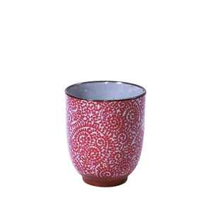 Japanese Cup - Spiral Red