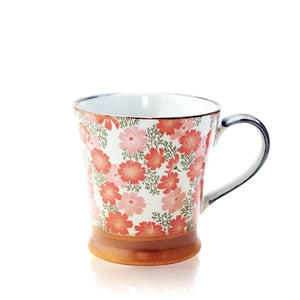 Japanese Short Tea Mug - Pink Blossoms