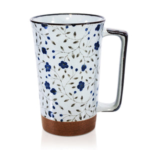 Japanese Tall Mug - Koume Blue