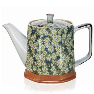 Japanese Teapot - White Daisies 500ml