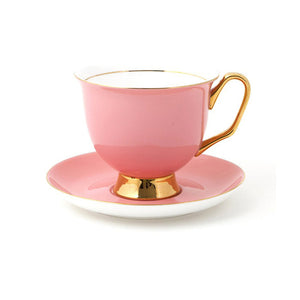 Pale Pink Teacup & Saucer XL - 375ml