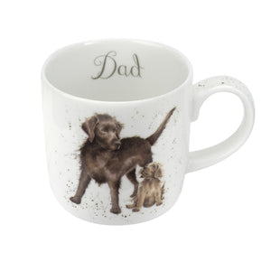 Royal Worcester - Wrendale - 'Dad' Labrador Mug