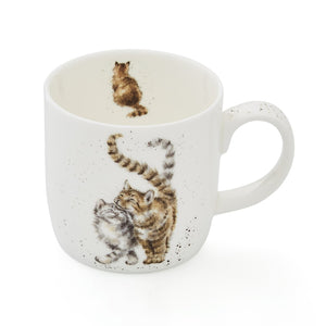 Royal Worcester - Wrendale - 'Feline Good' Cat Mug