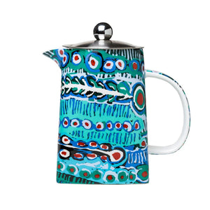 Indigenous Australian Art - Murdie Morris - Blue Mug