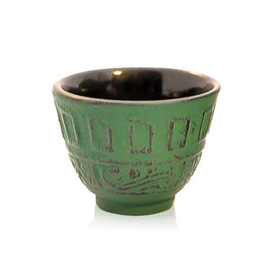Cast Iron Cup - Reflection Green