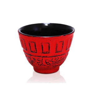 Cast Iron Cup - Reflection Red