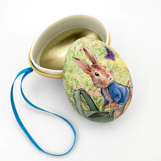 Peter Rabbit - Mini Egg Shaped Tins - Red Sparrow Tea Company