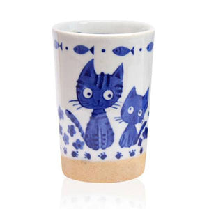 Japanese - Smiling Cat Tea Cup