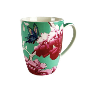 Anna Chandler - Mint Green Bird Mug Set