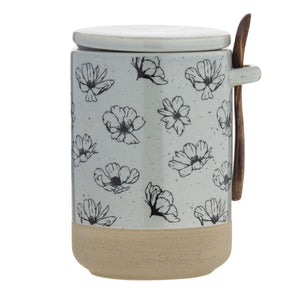 Beetanical - Flower Canister With Spoon
