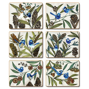 Coasters - Blue Wren