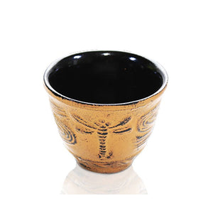 Cast Iron Cup - Dragonfly Yellow