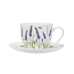 Ashdene - Lavender Fields - Cup & Saucer - Red Sparrow Tea Company