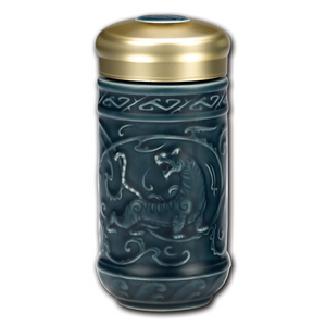 Liven Tourmaline Tumbler - Tiger - Sapphire Blue
