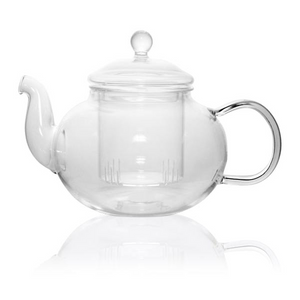 Glass Teapot - Clara 400ml - Red Sparrow Tea Company