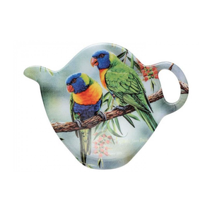 Aus Bird & Flora - Lorikeet & Bottlebrush - Tea Bag Holder