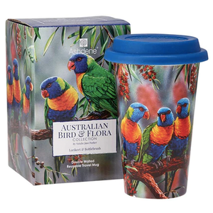 Ashdene - Australian Bird & Flora - Lorikeet Travel Mug