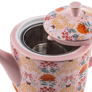 Ashdene - Matilda Infuser Teapot - Blush 650ml
