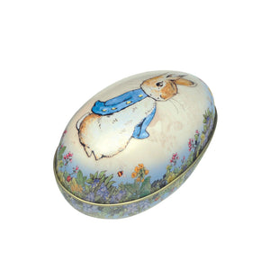Peter Rabbit - Egg Shaped Tin